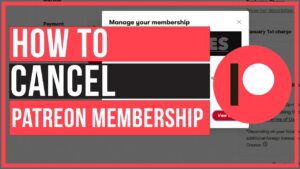 Read more about the article How to Cancel a Patreon Membership in 4 Steps