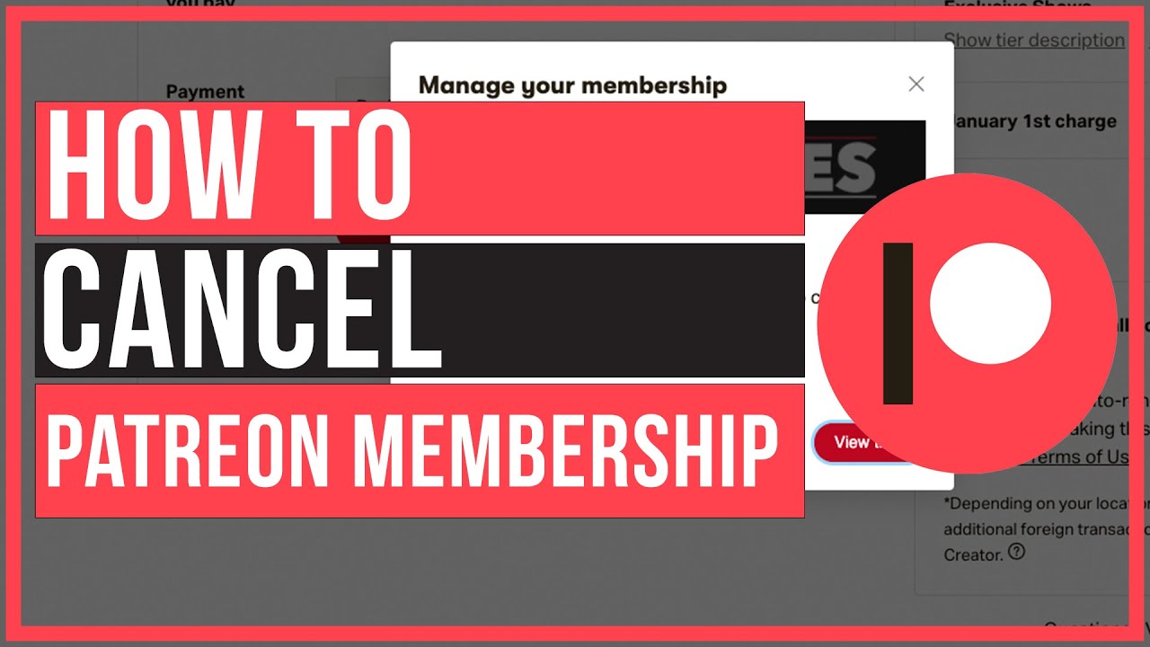 Read more about the article How to Cancel a Patreon Membership in 4 Steps
