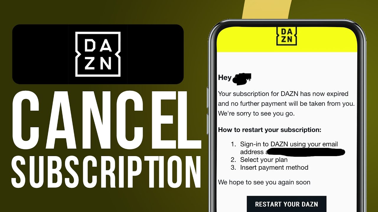 Read more about the article How to Cancel Your DAZN Subscription: 4 Simple Steps